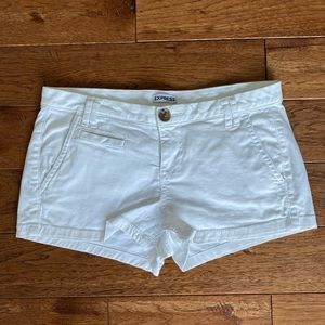 Express White Shorts 0
